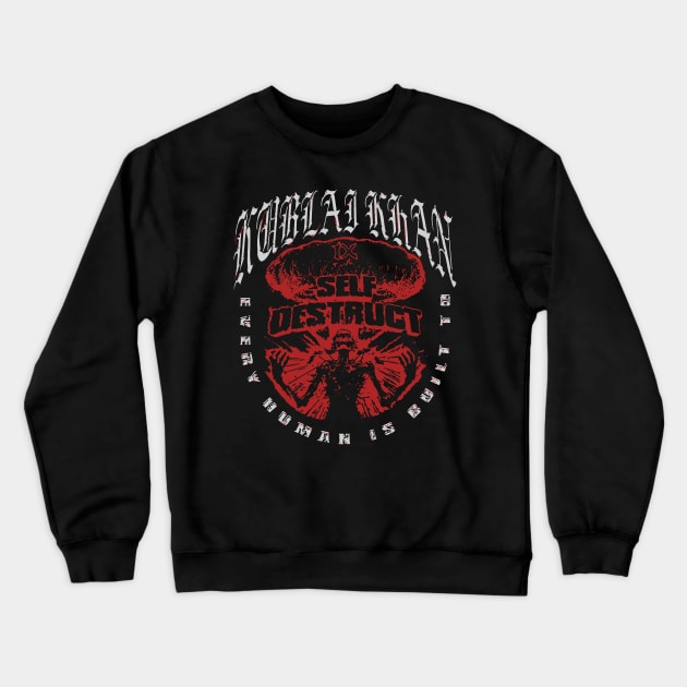 Kublai Khan TX Crewneck Sweatshirt by jhone artist